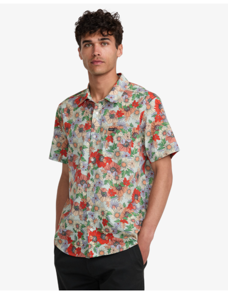 Men's Rvca Botanical Shirt Ss
