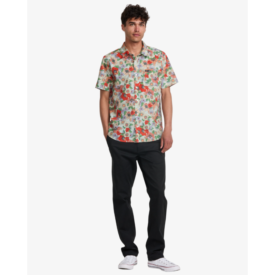 Men's Rvca Botanical Shirt Ss Men's Rvca Botanical Shirt Ss