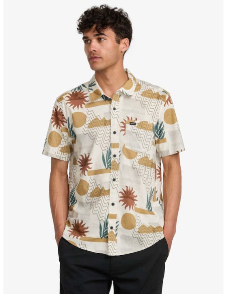 Men's Rvca Anytime Shirt Ss