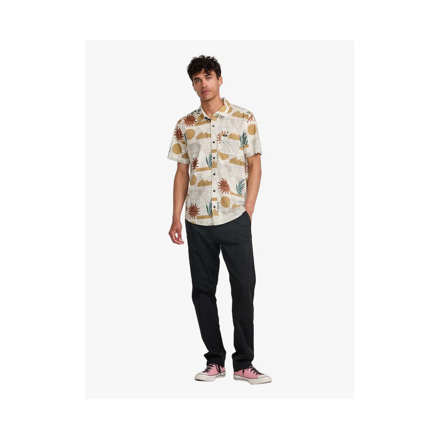 Men's Rvca Anytime Shirt Ss