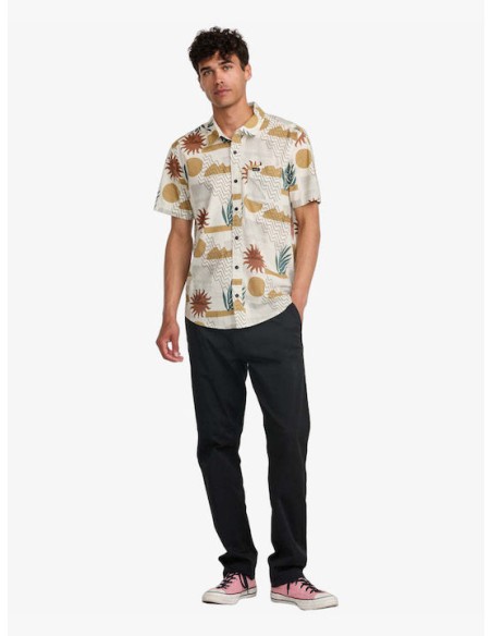 Men's Rvca Anytime Shirt Ss