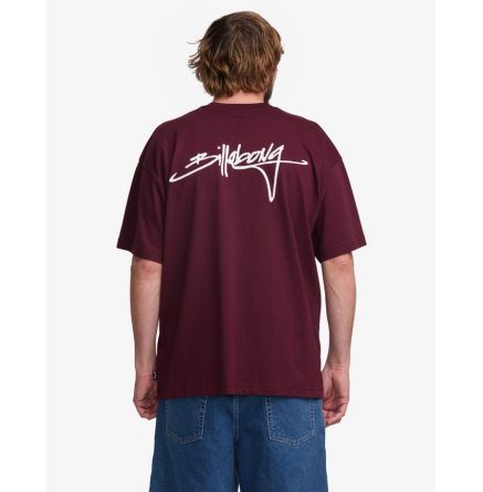 Men's Billabong Trucker Og Sort Sleeve T-shirt