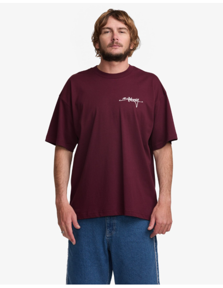 Men's Billabong Trucker Og Sort Sleeve T-shirt