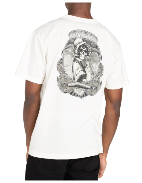 Men's Rvca Skull Bonnet T-Shirt