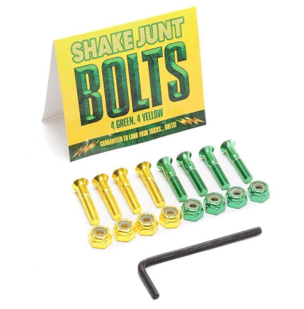 Shake Junts Bolts 1" Allen 4Green 4Yellow