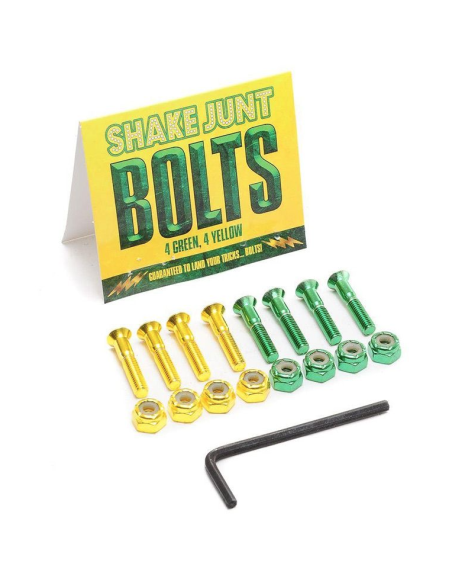 Shake Junts Bolts 1" Allen 4Green 4Yellow