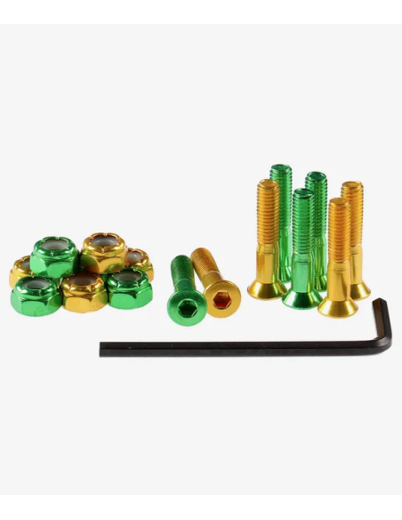 Shake Junts Bolts 1" Allen 4Green 4Yellow