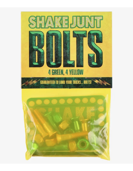 Shake Junts Bolts 1" Allen 4Green 4Yellow