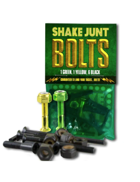 Shake Junts Bolts 1" Allen 1Green 1Yellow 6Black