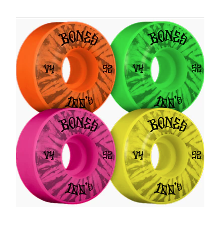 Bones Wheels 100's Party Pack