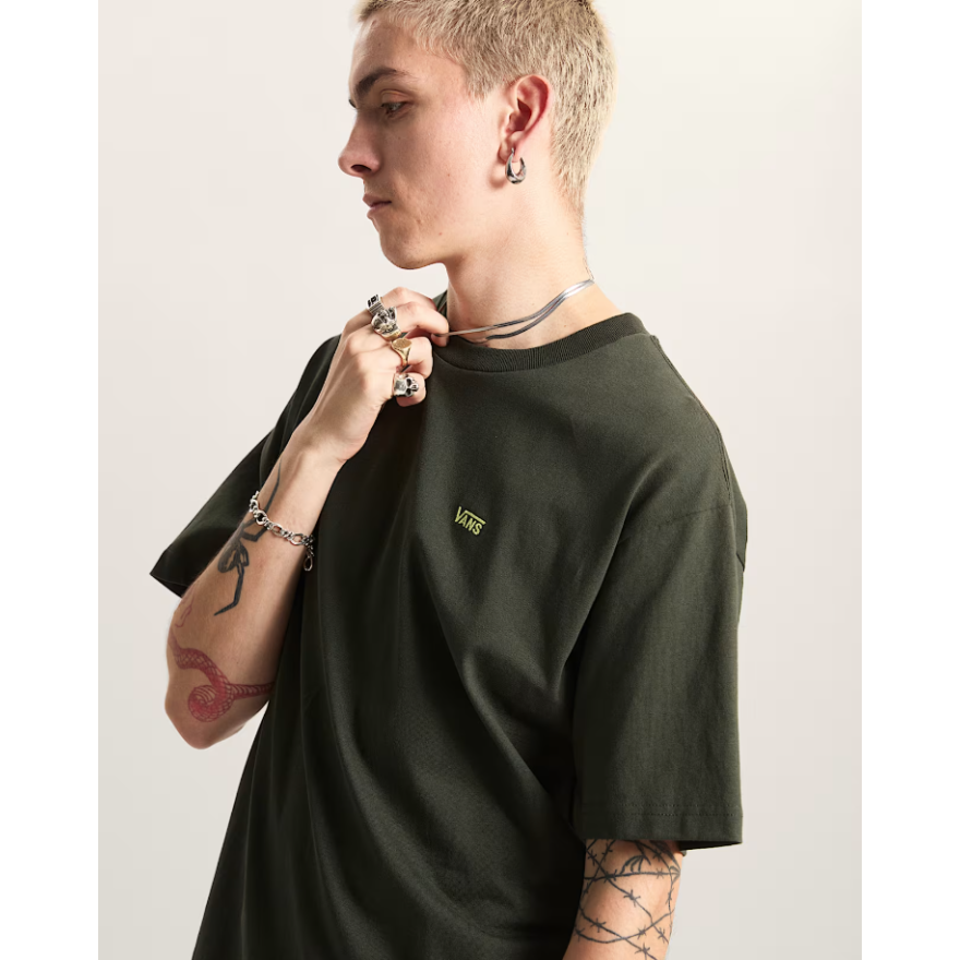 Men's Vans Left Chest II Loose T-Shirt Men's Vans Left Chest II Loose T-Shirt