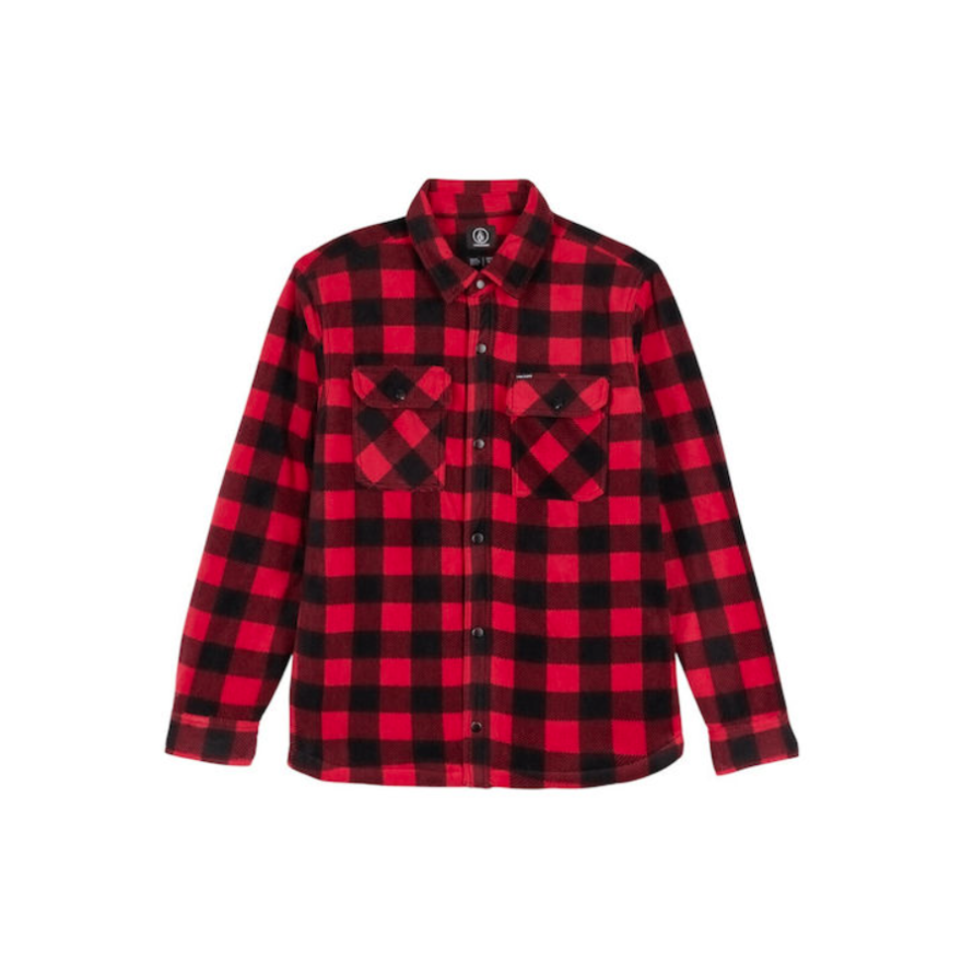 Men's Volcom Bowered Fleece Ls Shirt Men's Volcom Bowered Fleece Ls Shirt