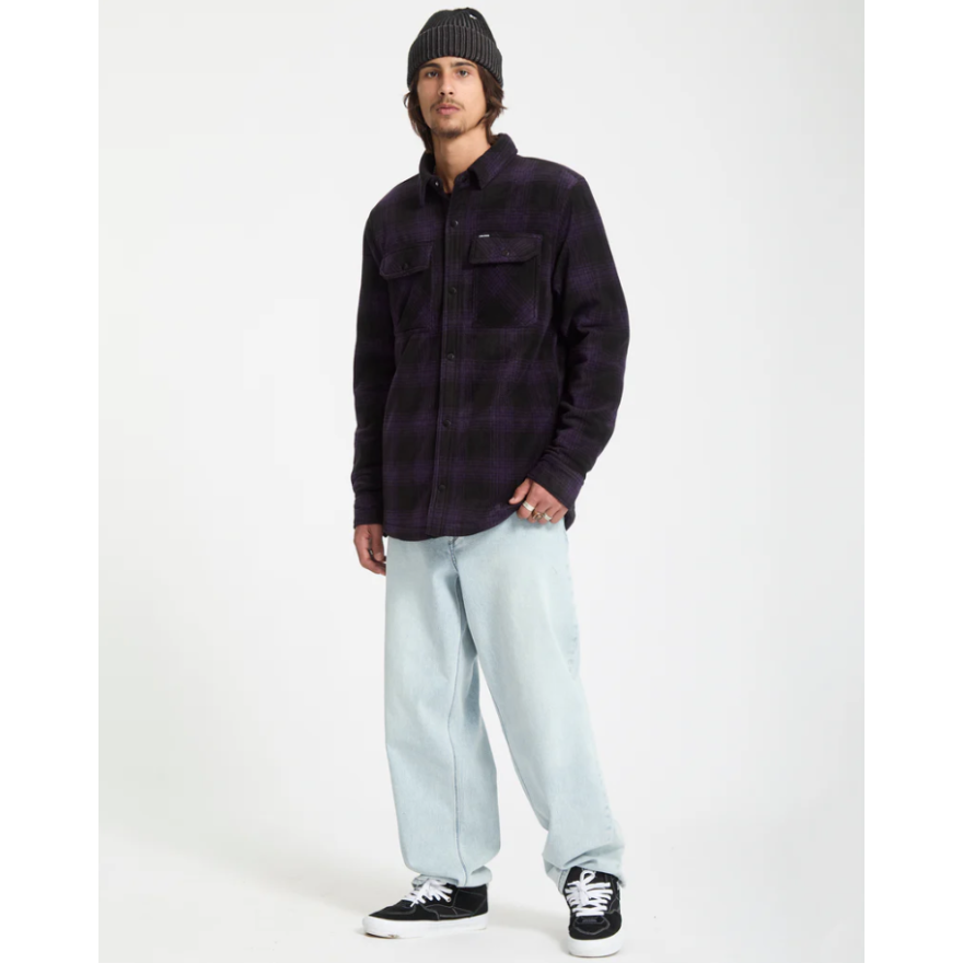 Men's Volcom Bowered Fleece Ls Shirt Men's Volcom Bowered Fleece Ls Shirt