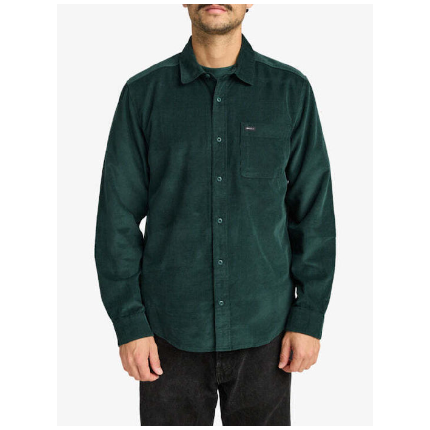 Men's Rvca Freeman Cord Ii Ls