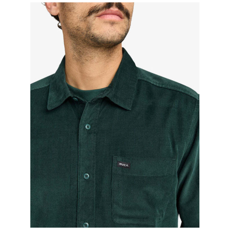 Men's Rvca Freeman Cord Ii Ls