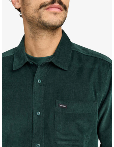 Men's Rvca Freeman Cord Ii Ls