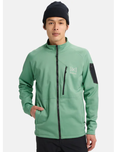 Men's Burton Ak Baker Stretch Fleece Fullzipnew345