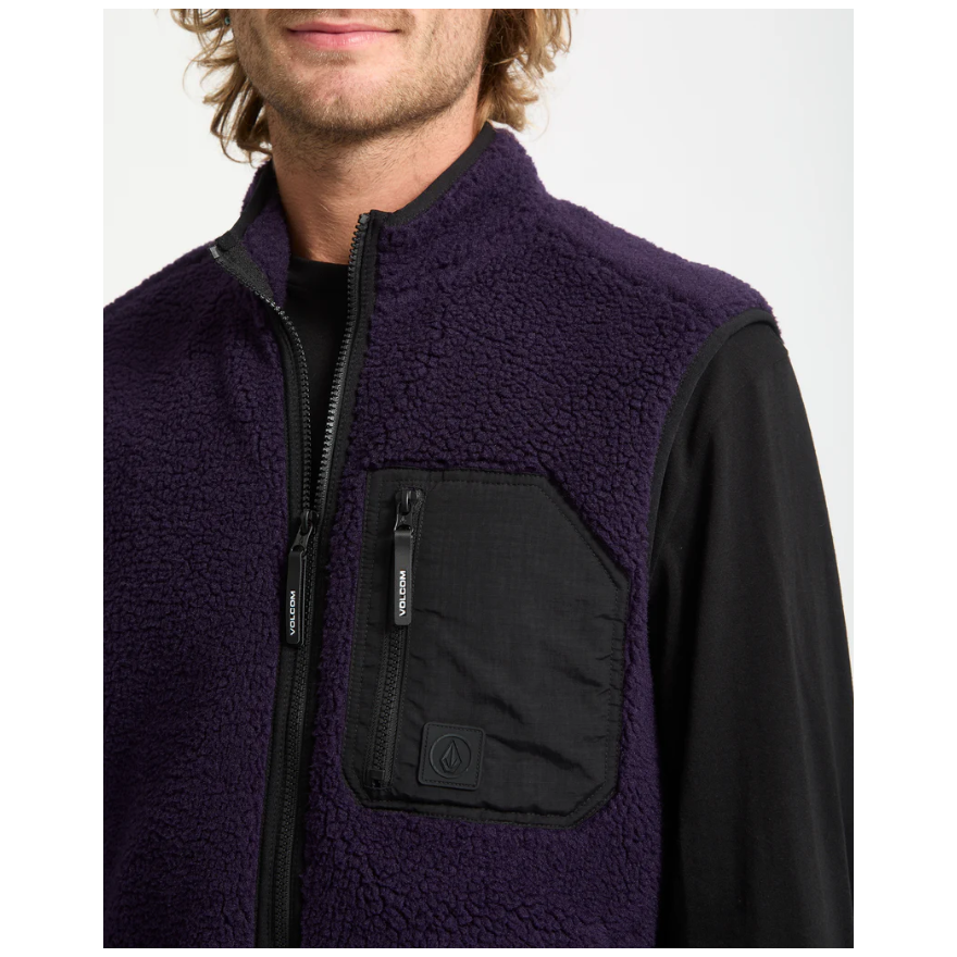 Men's Volcom Muzzer Fuzzar Vest Men's Volcom Muzzer Fuzzar Vest