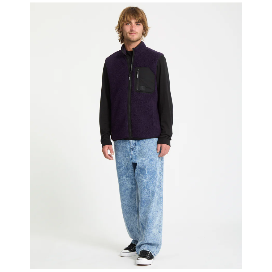 Men's Volcom Muzzer Fuzzar Vest Men's Volcom Muzzer Fuzzar Vest