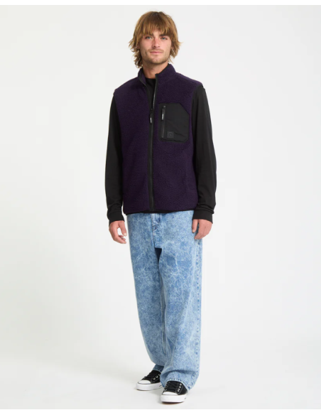 Men's Volcom Muzzer Fuzzar Vestnew75