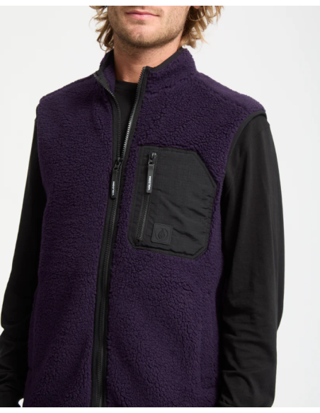 Men's Volcom Muzzer Fuzzar Vestnew75