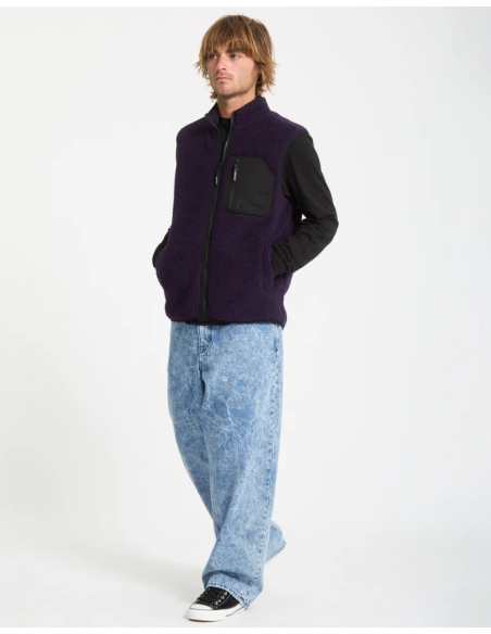 Men's Volcom Muzzer Fuzzar Vestnew75