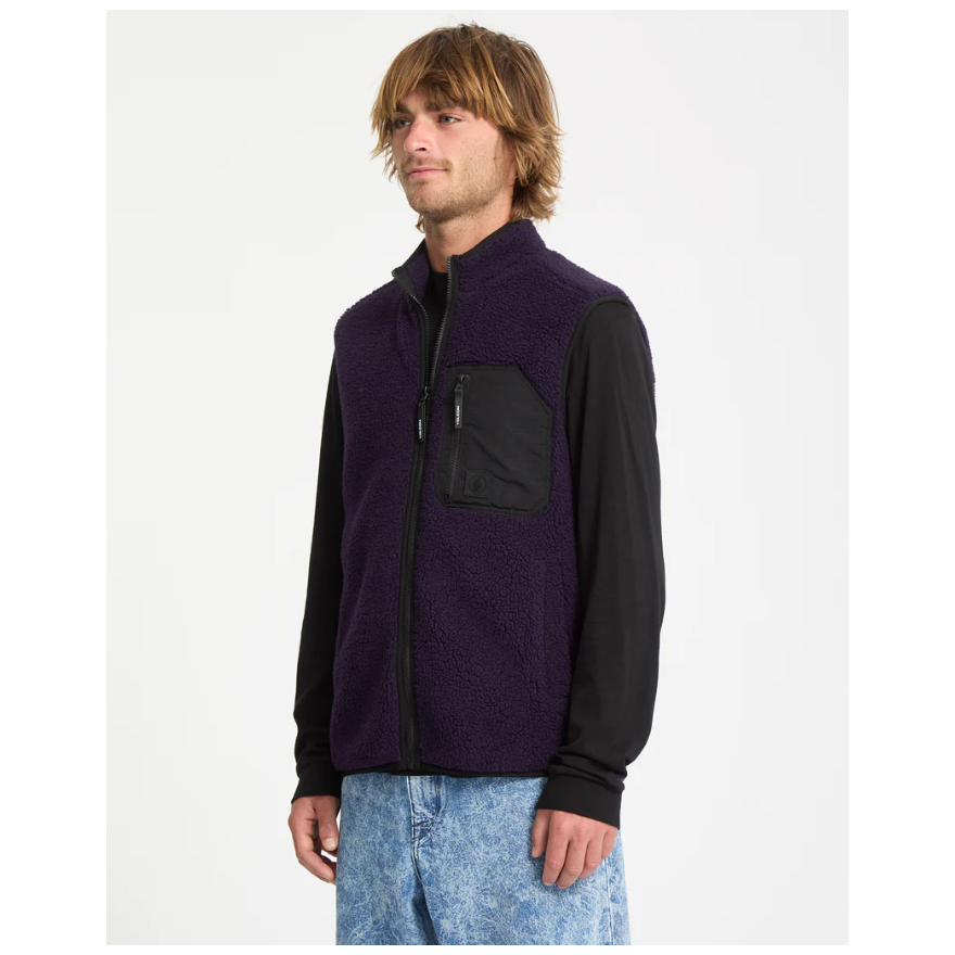 Men's Volcom Muzzer Fuzzar Vestnew75