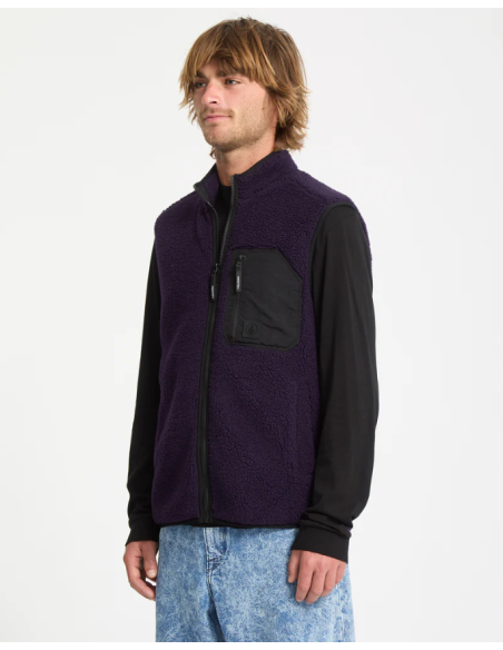 Men's Volcom Muzzer Fuzzar Vestnew75