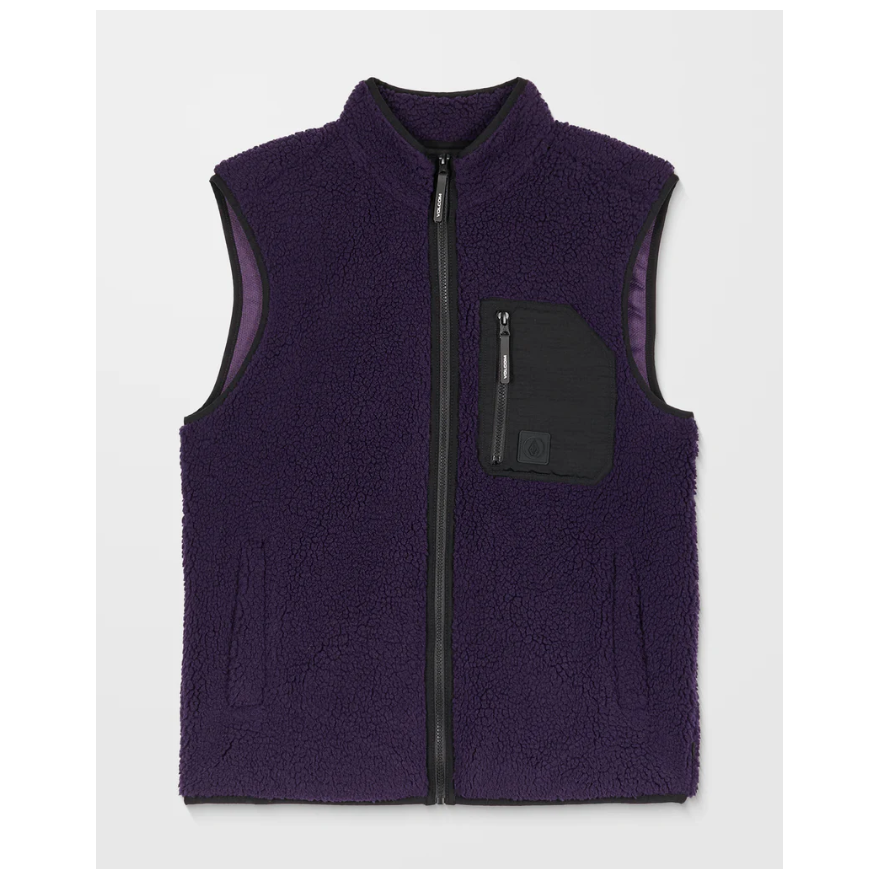 Men's Volcom Muzzer Fuzzar Vest Men's Volcom Muzzer Fuzzar Vest