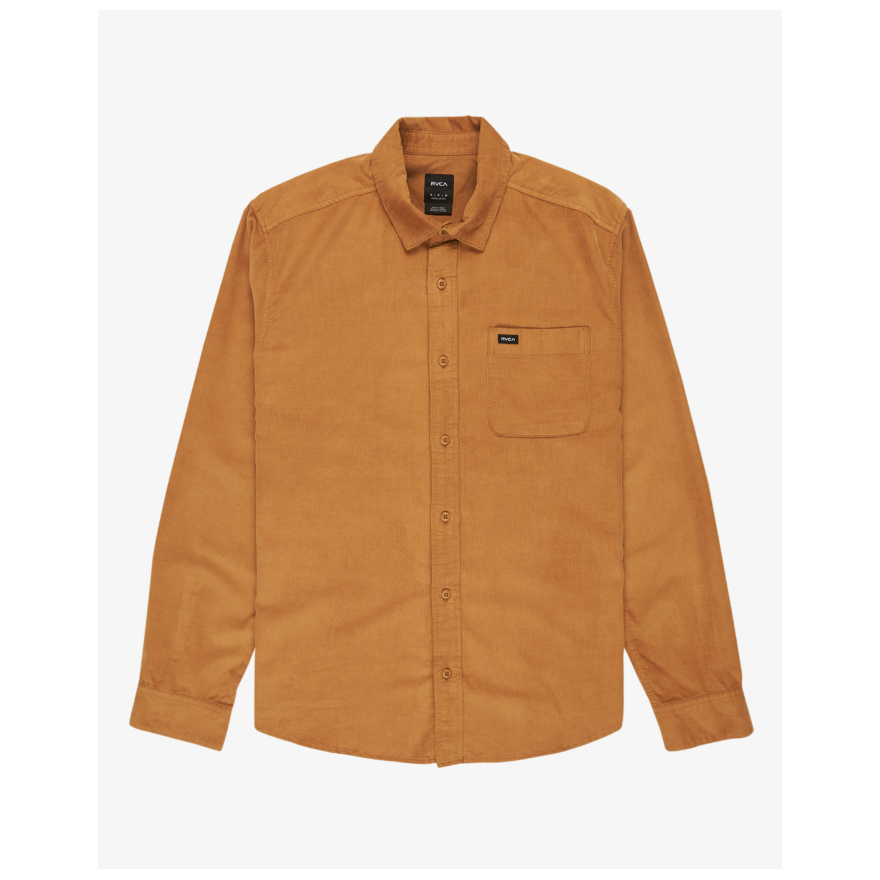Men's Rvca Freeman Cord Ii Ls