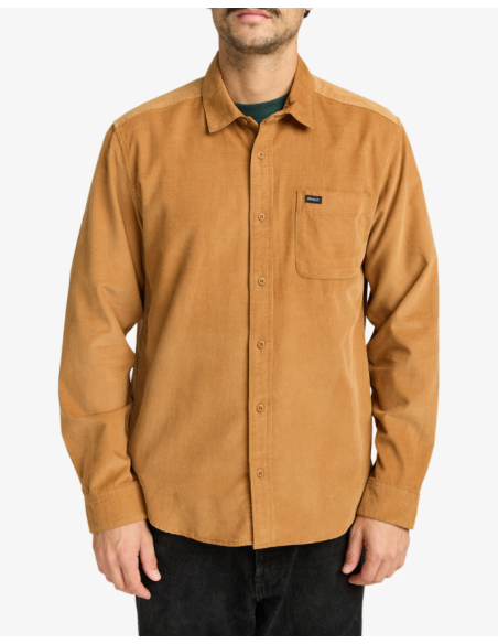 Men's Rvca Freeman Cord Ii Ls