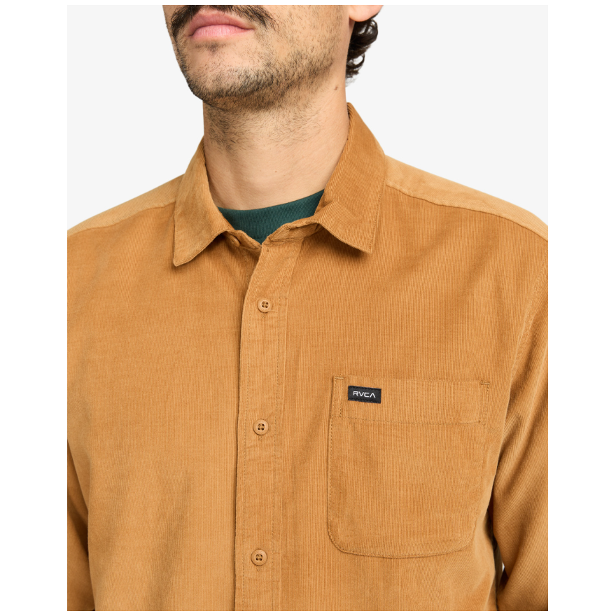 Men's Rvca Freeman Cord Ii Lsnew258