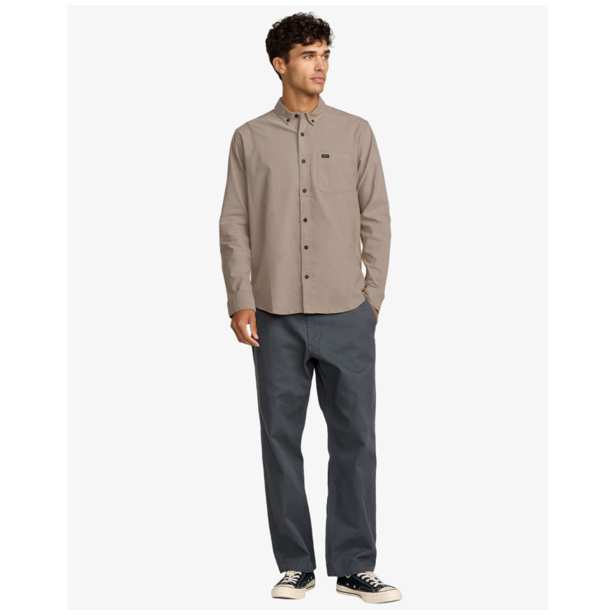 Men's Rvca Thatll Do Stretch Ls...