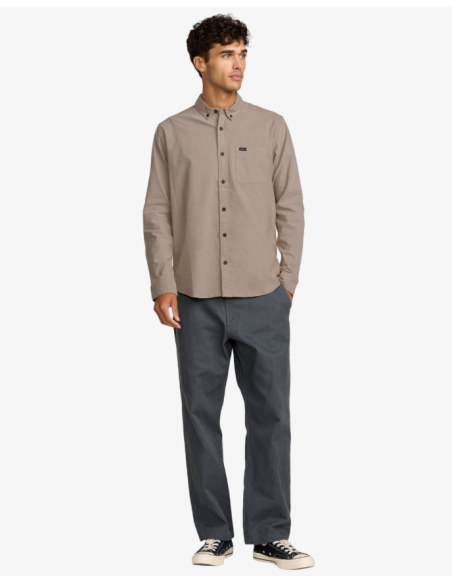 Men's Rvca Thatll Do Stretch Ls Wovennew255