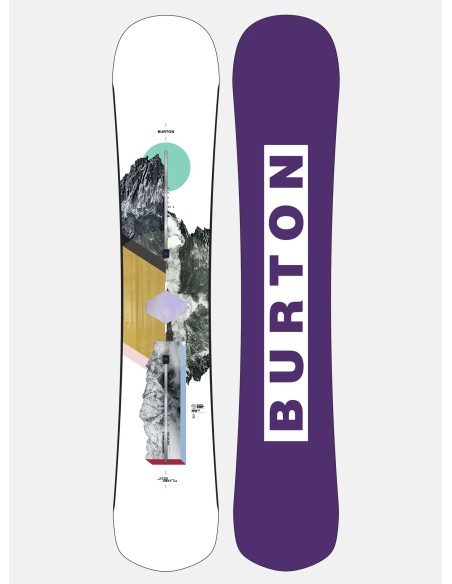 Women's Burton Hideaway Flat Top Snowboard