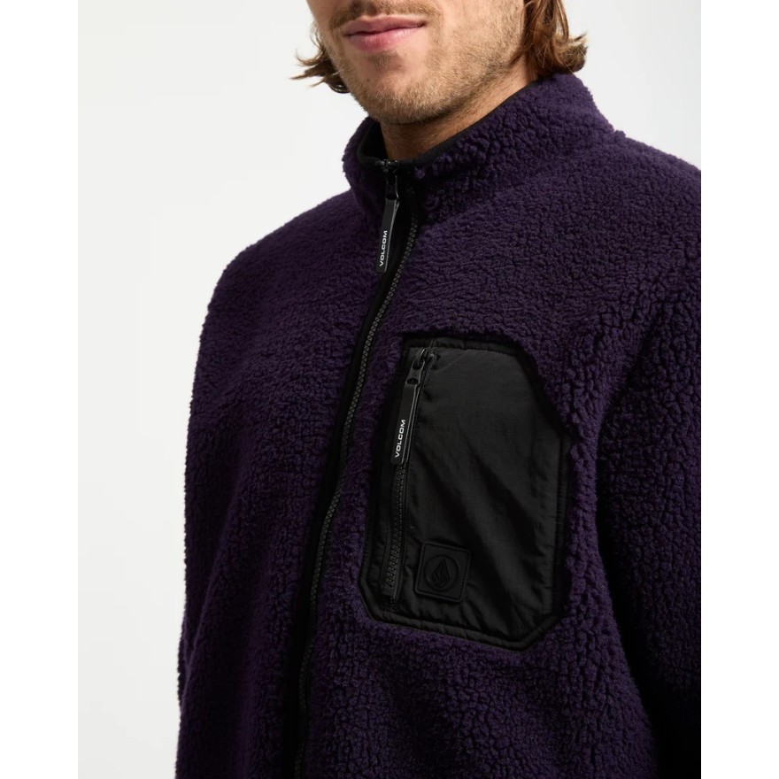 Men's Volcom Muzzer Fuzzar Zip
