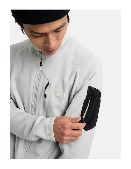 Men's Burton Ak Baker Stretch Fleece Fullzipnew343