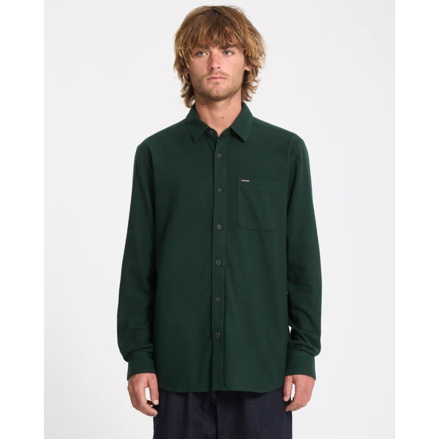 Men's Volcom Caden Solid Shirt Ls