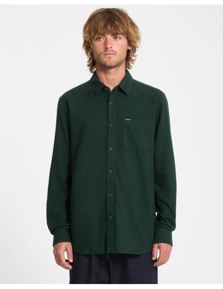 Men's Volcom Caden Solid Shirt Lsnew48