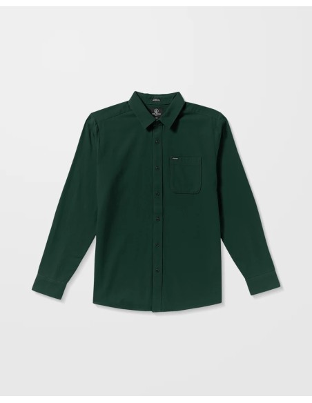 Men's Volcom Caden Solid Shirt Lsnew48