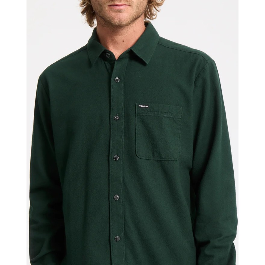 Men's Volcom Caden Solid Shirt Ls