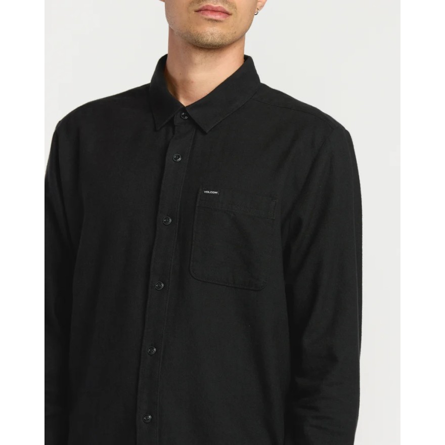 Men's Volcom Caden Solid Shirt Lsnew47