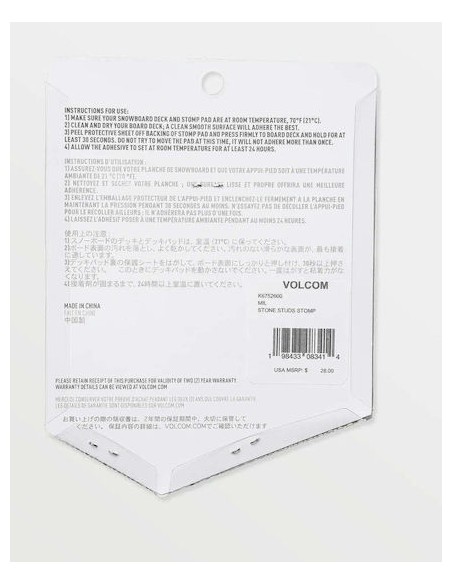 Volcom  Stone Studs Stompnew218