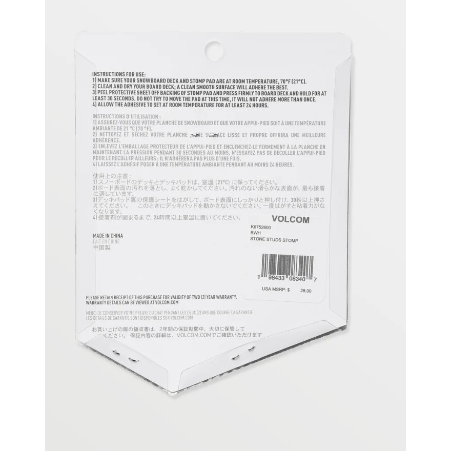 Volcom  Stone Studs Stompnew217