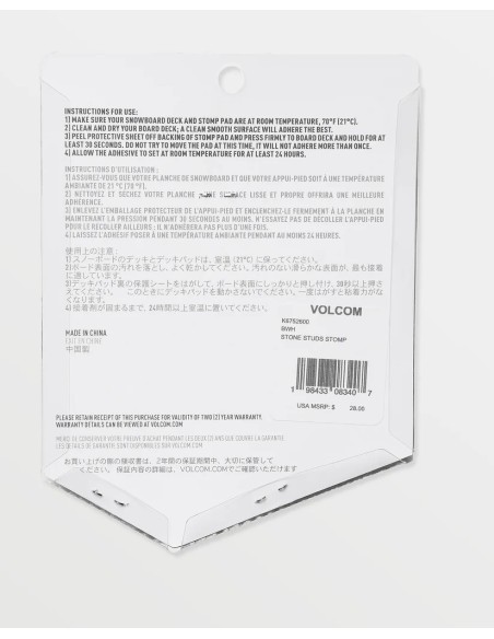 Volcom  Stone Studs Stompnew217