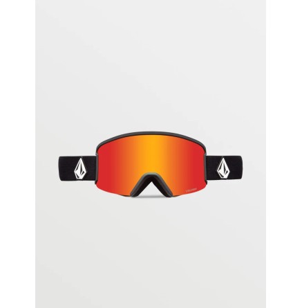 Volcom Garden 2 Matte Black Bl Yellow