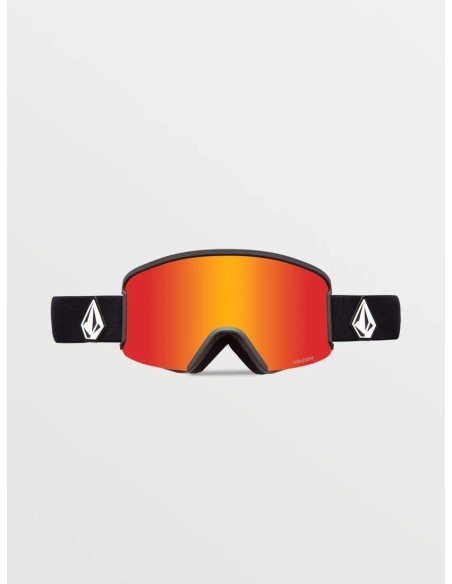 Volcom Garden 2 Matte Black Bl Yellow