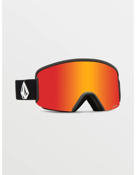 Volcom Garden 2 Matte Black Bl Yellow