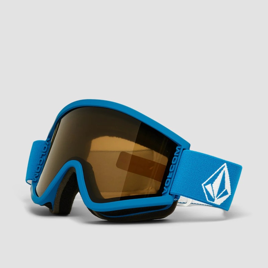 Volcom Hijinx Blue Goggle Light Bronze