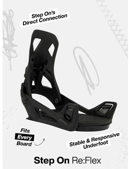 Men's Burton Step On Genesis Re:Flex Snowboard Bindings